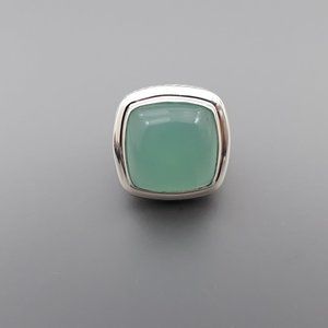 COPY - David Yurman Albion Ring 20mm Chalcedony size 8
